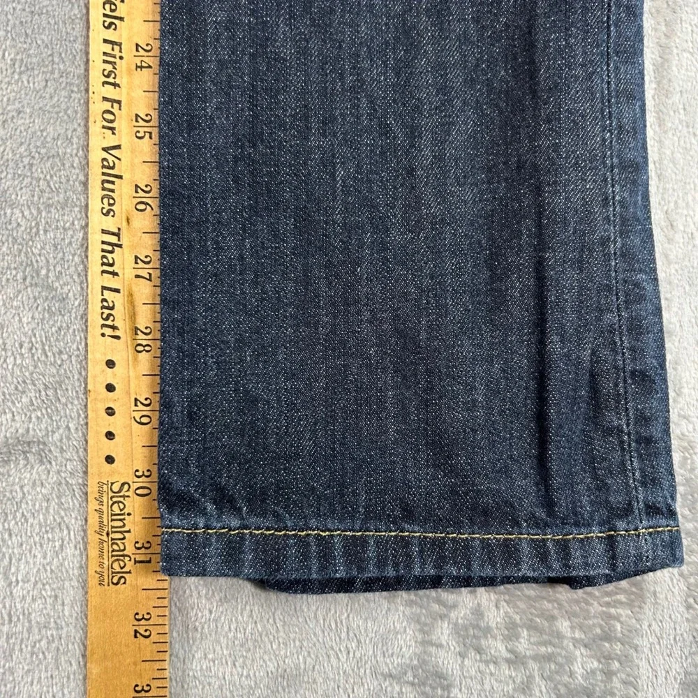 Levis 514 Straight Fit Mens Jeans Dark Wash Indigo Blue 33x32 00514-4010